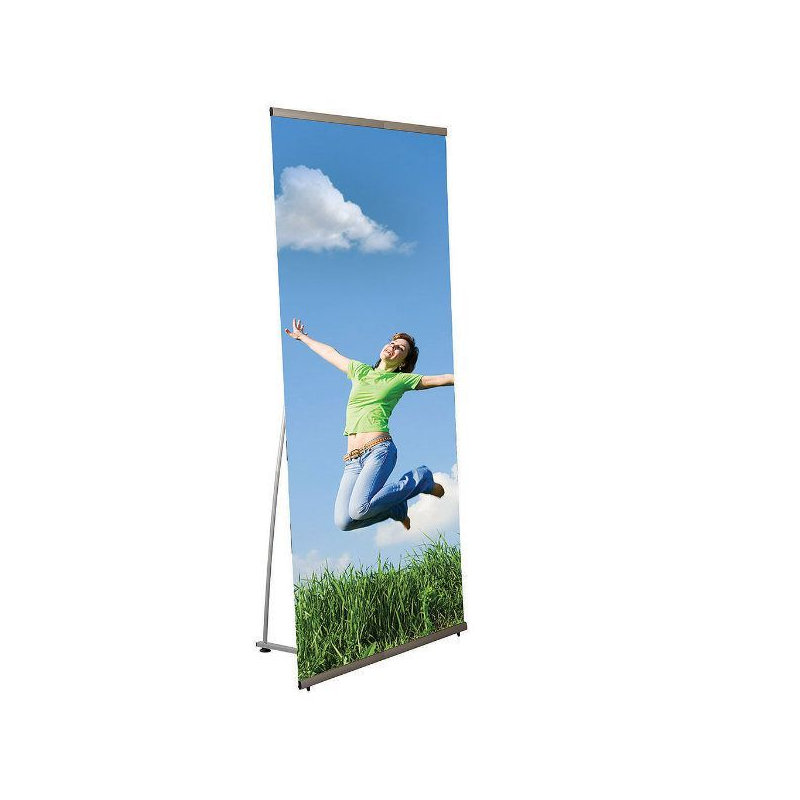Porte-bannières rapide sur pied, H 79,92 po x l 31,73 po x P 20,08 po