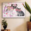 «Cute Couture Collection A», reproduction d'art sur toile-94361201-94361202