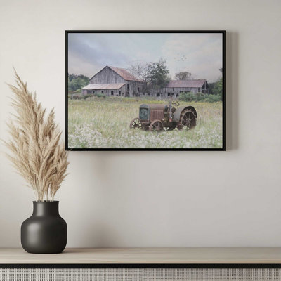 «Old Vermont Barn» par Lori Deiter, reproduction d'art