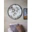 Miroir rond en fer