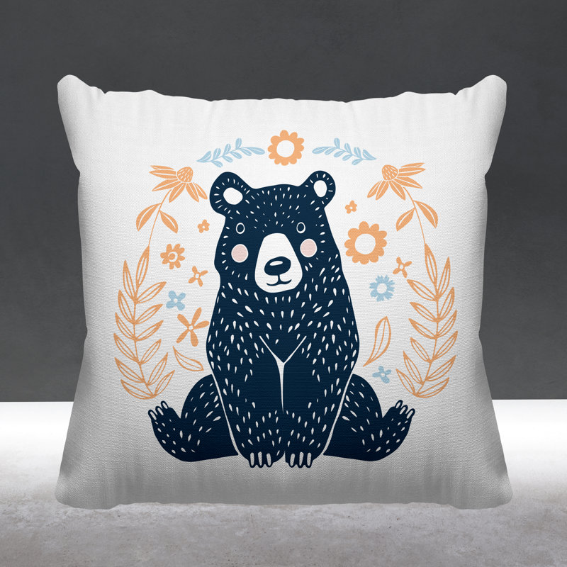 Coussin décoratif Feld, L 19 po x H 19 po, Pêche
