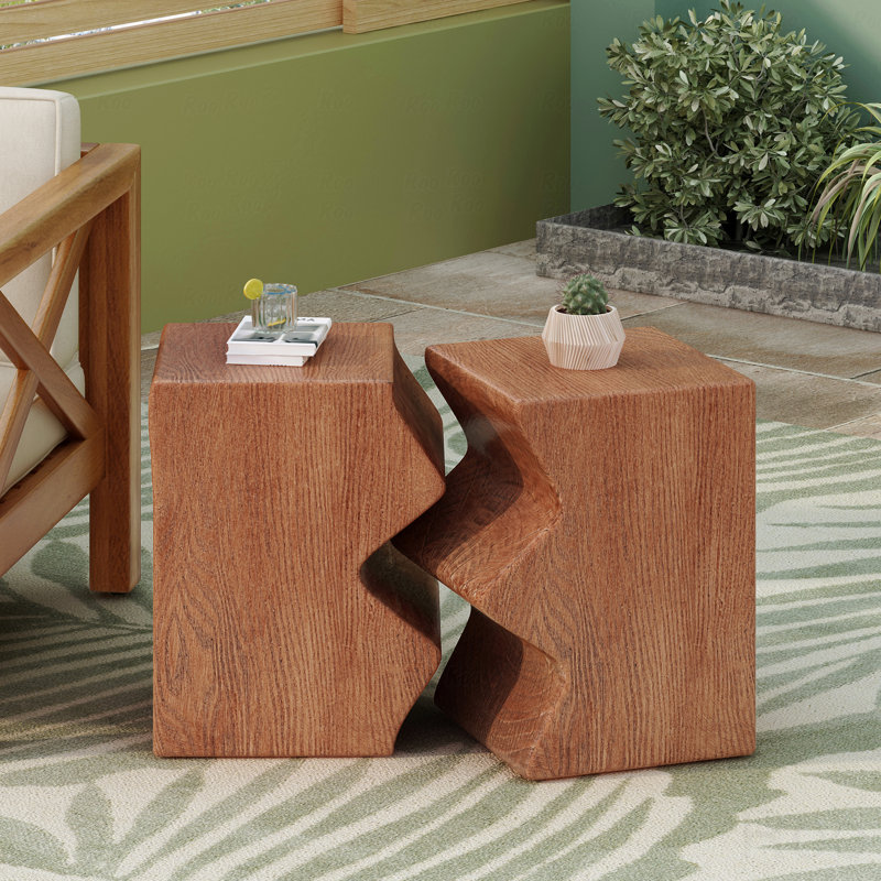 Table d'appoint Haven, Naturel