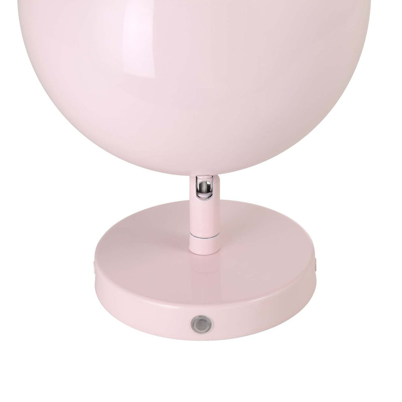 Applique murale Topsy à une lumière, Oreilles de souris, Petal Pink