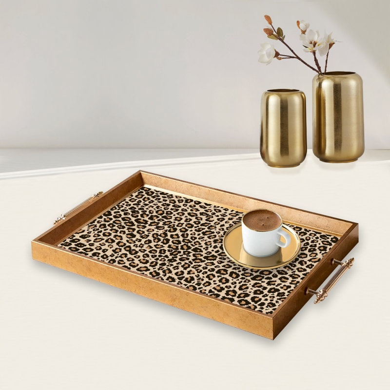 Élégant plateau en verre de 19,7 po x 11,4 po x 1,4 po | Fabrication 100% verre durable | Facile à nettoyer avec un chiffon humide | Idéal pour le service, la présentation décorative et l'organisation | Ajout élégant à la décoration intérieure