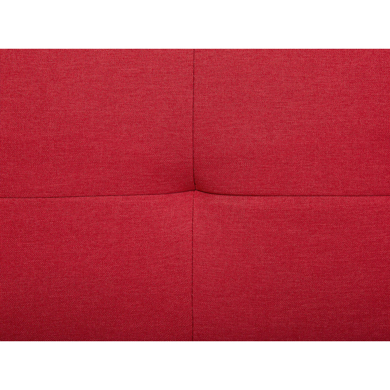 Seren Upholstered Chaise Lounge, Red