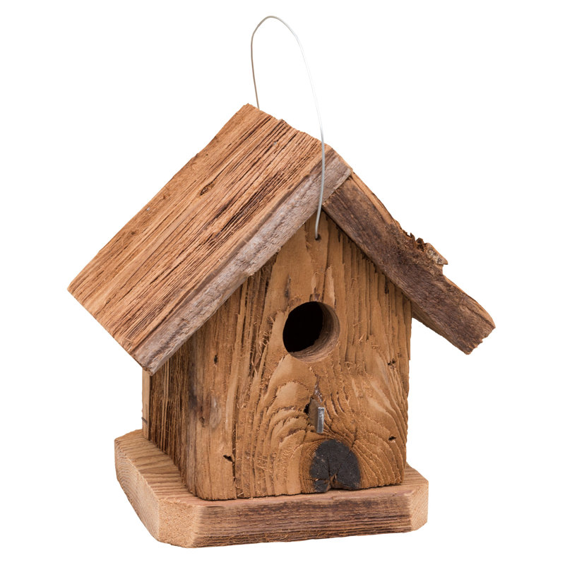 Islesboro 10'' H x 4.5'' W x 5'' D Freestanding Birdhouse