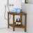 15.8'' W Wood Shower Bench-923991652