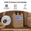 40cm W Manufactured Wood Bedside Table
