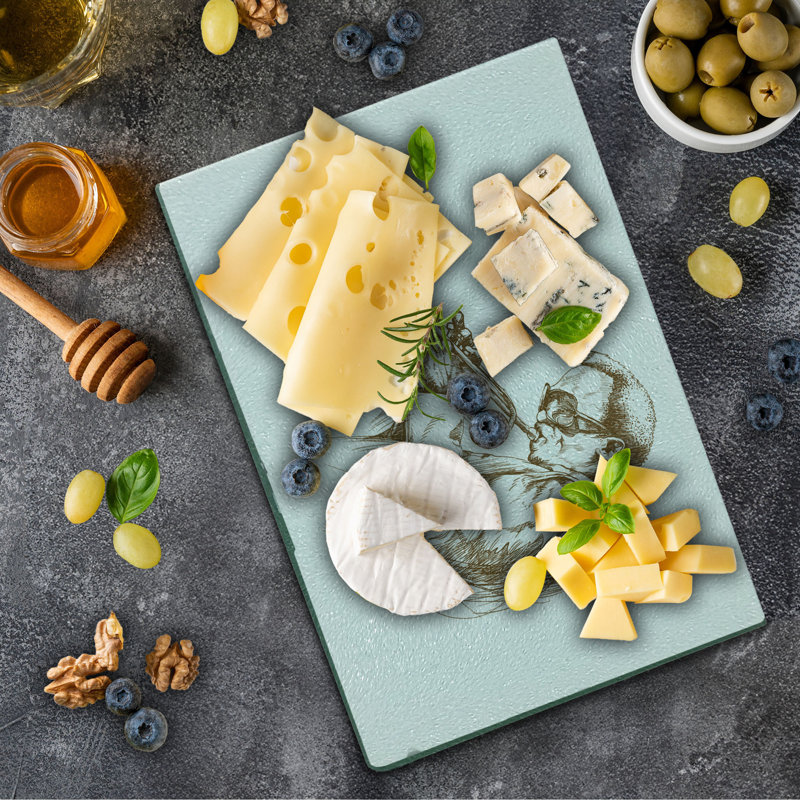 Planche à découper en verre trempé Ambesonne
