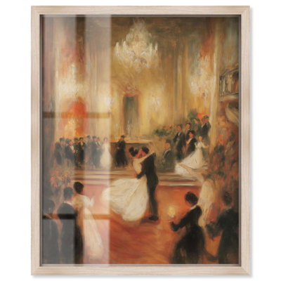 Décoration murale rétro "Ballroom Dance Shadowbox" par Art Remedy