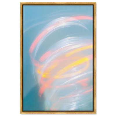 «Swirling Light I», toile abstraite décorative par 