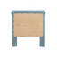 Teal Elegance Nightstand With Drawers