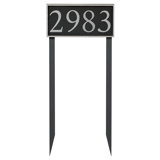 Washington 1-Line Lawn Address Sign