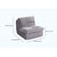 Fauteuil à compression double-774251966