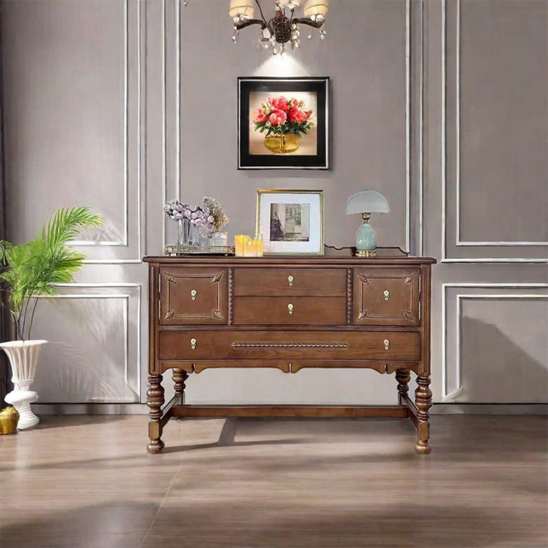 Armoire en bois de frêne avec grand espace de rangement