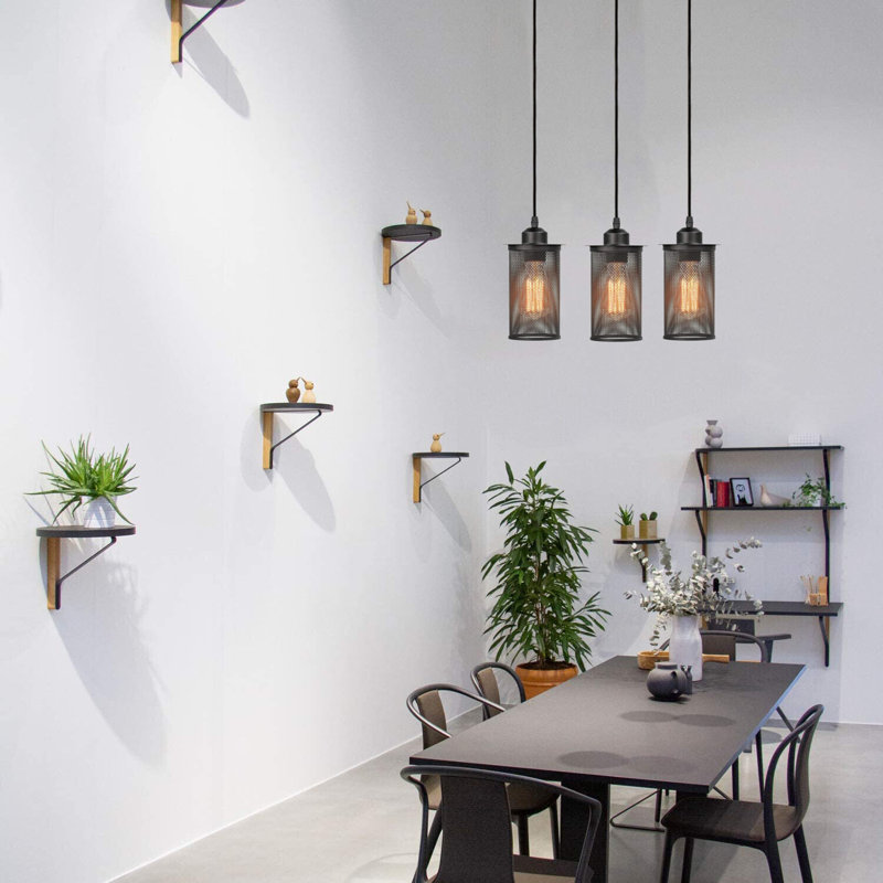 Sasser 3 - Light Black Pendant