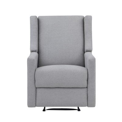 Power Recliner Oyster Gray Fabric