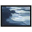 «Blue Pastels Abstract Shades» par Oliver Gal - impression encadrée-68786535-68786528