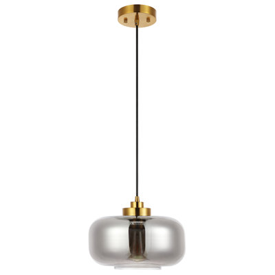 Luminaire suspendu bol simple à 1 lumière