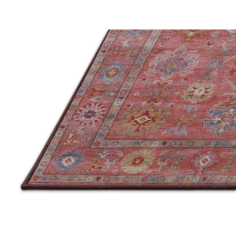 Tapis rose Rover, Rectangle 8' x 10'