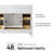 Latichia 48.03 " W Freestanding Standard 1 Single Vanity Bathroom Vanity With Cultured Marble Top