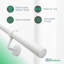 Stair Railing Handrail 3600 Mm | For Indoor Stairs Matt White | Kit Contains 3 Handrails And 4 Handrail Brackets