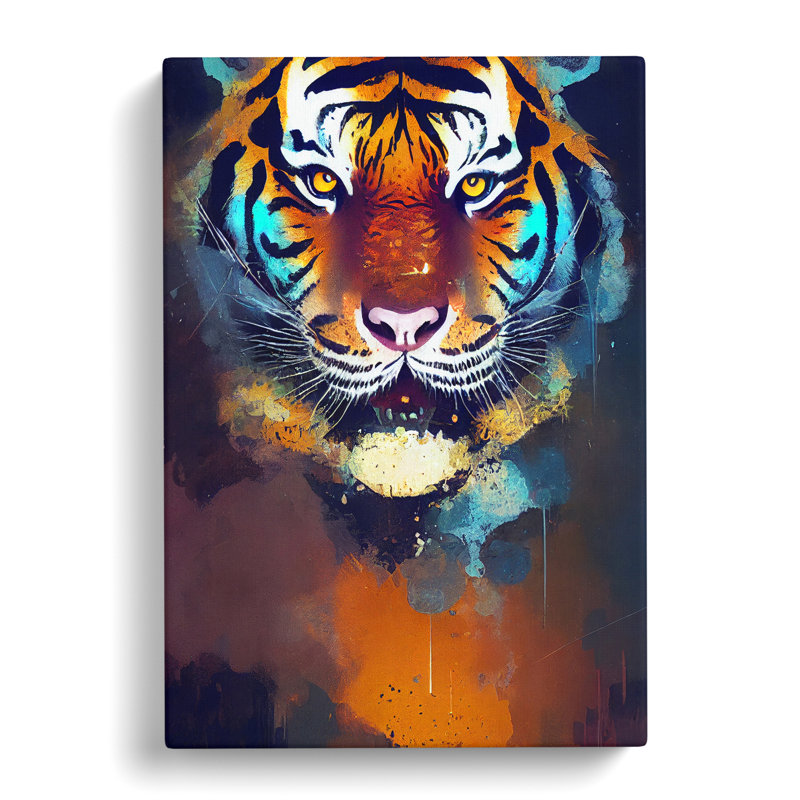 Tiger Vol.2 - Wrapped Canvas, 60cm H x 40cm W x 3cm D