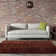 Betancourt Red, Orange,  Brown, Gray Hand-Woven Modern Striped Wool & Polyester Shag Indoor Rug