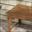 Outsunny Wooden Garden Bench, Outdoor Park Bench With Slatted Seat, Backless For Porch And Patio