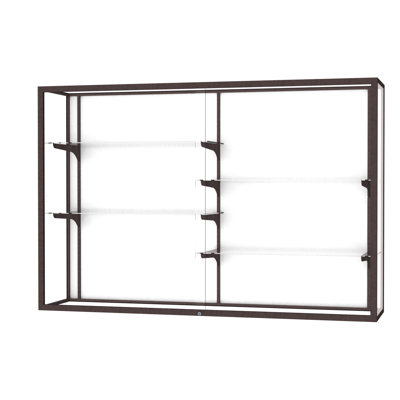 Champion Series 48" H Aluminum Trophy Display Case 