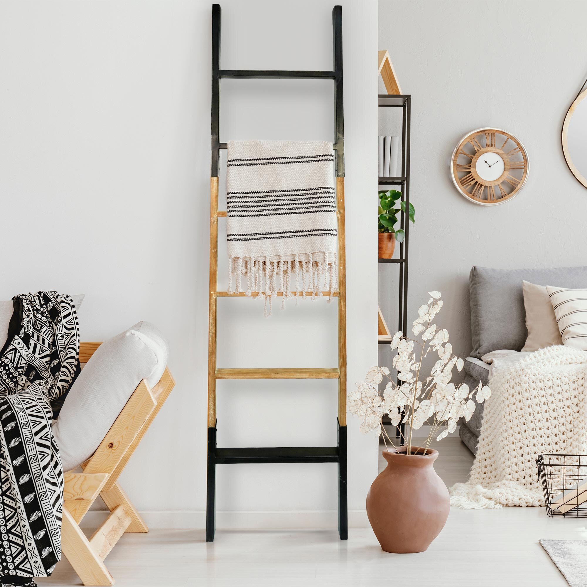 Blanket best sale ladder modern