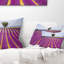 Coussin lombaire lavande et arbre solitaire Wall Landscape