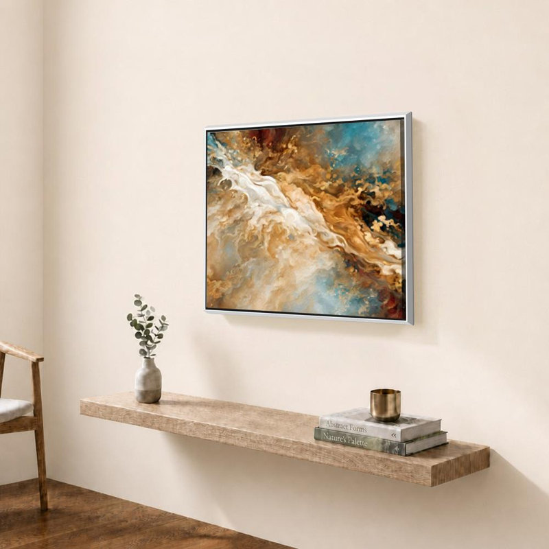 Genèse 28:12. Porte du ciel par Mark Lawrence, H 21,5 po x l 27,5 po x P 0,75 po, Acrylique encadré, Blanc