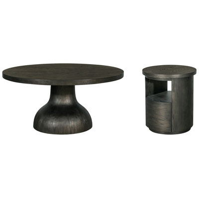 Eastpointe Round Cocktail Table With Round End Table