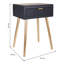 Ajang 47cm W Manufactured Wood Bedside Table