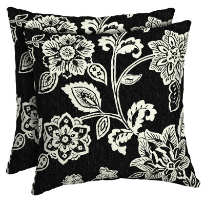 Housse et insert de coussin carré extérieur ARDEN Ashland Jacobean
