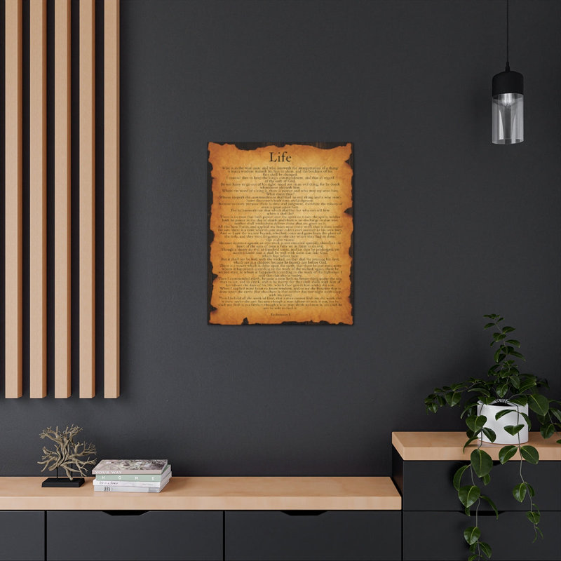 No Frame Print on Canvas