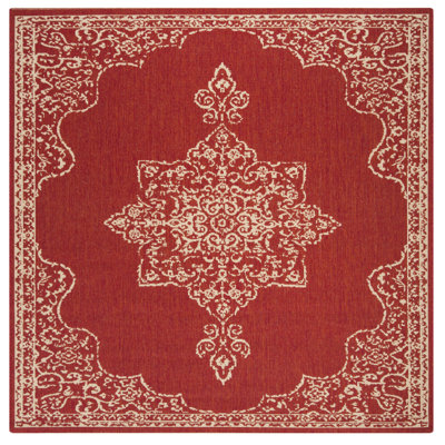 Radslavice Oriental Hand Woven Indoor / Outdoor Area Rug