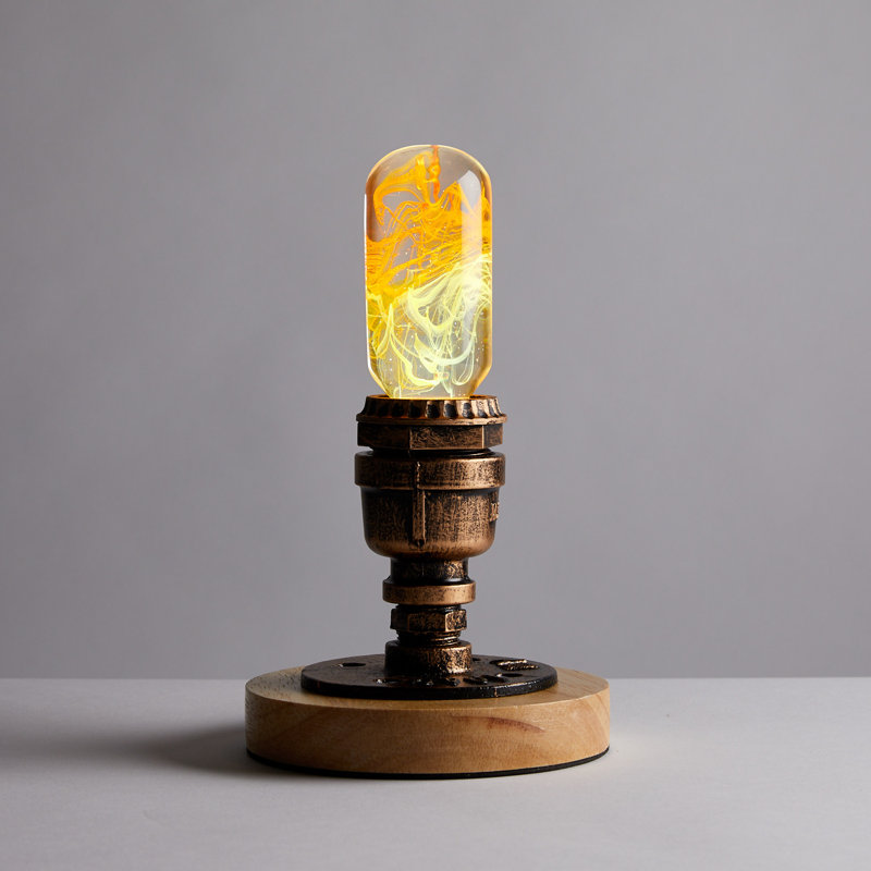 Ghugas Solid Wood Novelty Lamp
