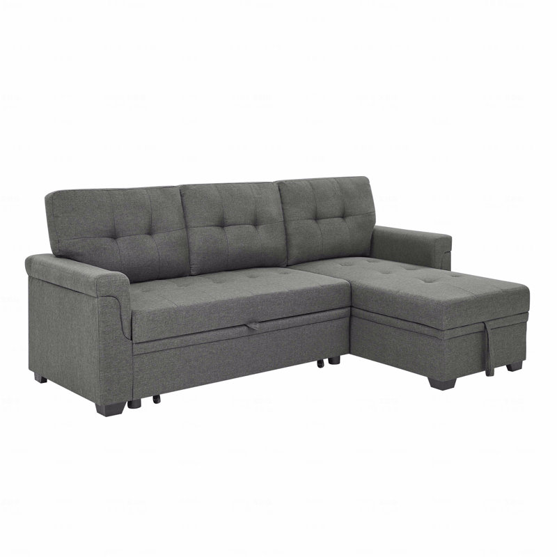 Upholstered Pull-Out Sofa Bed