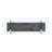 Kayley 39.4'' Glass Top Console Table-607793751