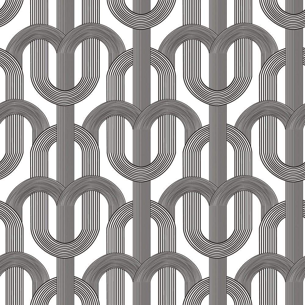 Shayla Self-Adhesive Wallpaper Roll, Black