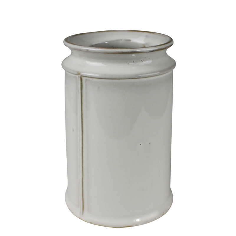 Vase en céramique d'Yvette, H 6 po x l 3,5 po x P 3,5 po