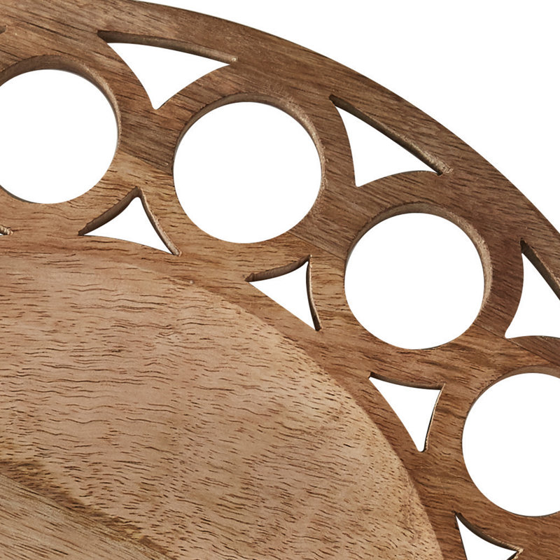  Ensemble de 4 cercles en bois