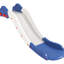 Blue Slide - Capacité de 66 lb, équipement de terrain de jeu 63 po, sécuritaire et agréable