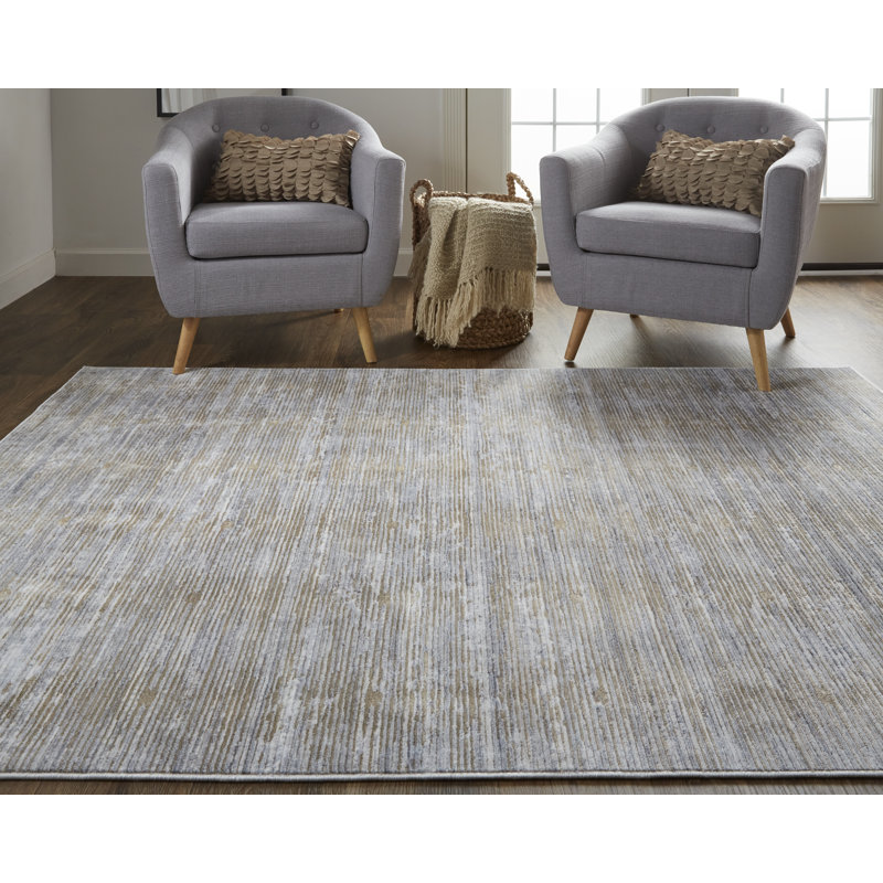 Abstract Indoor Rug, Rectangle 2' x 3'