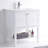 Wilner 30 " W Freestanding Standard Free Standing Single Double Single Vanity Bathroom Vanity With Ceramic Top-570761438
