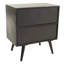 Hunsicker 50cm W Metal Bedside Table