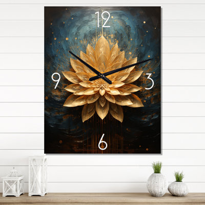 Horloge murale Lotus