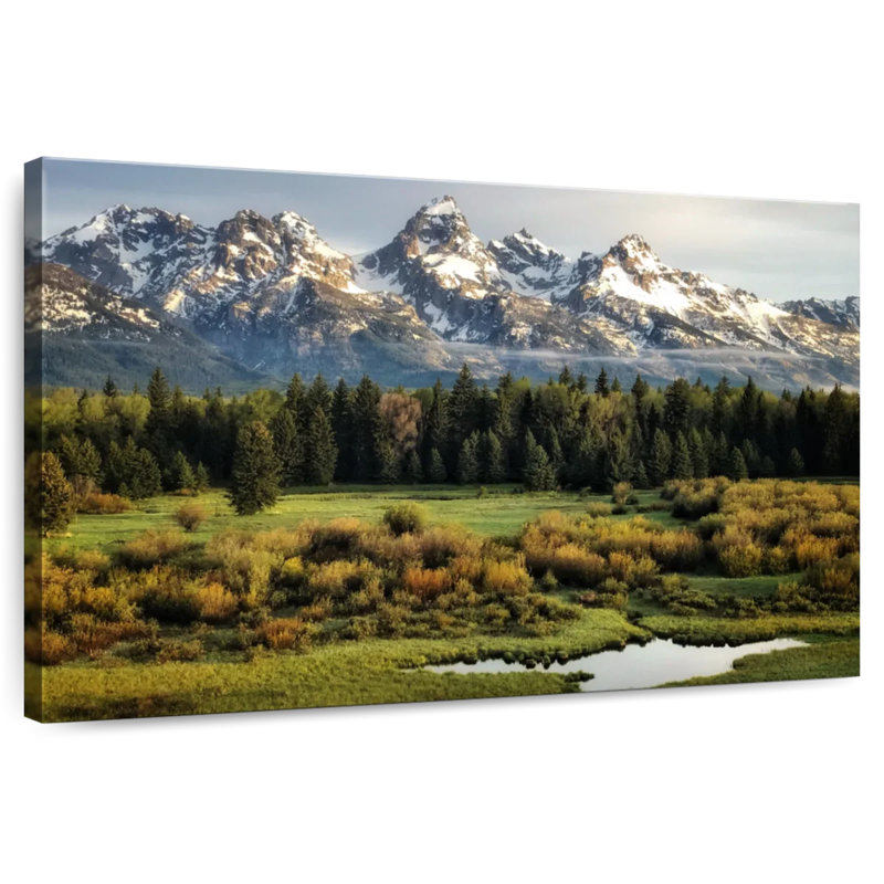 Alvord Grand Teton Beauté, H 32 po x l 48 po
